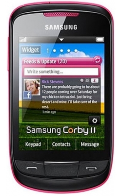 SAMSUNG GT-S3850 Corby 2 Pink