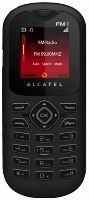 Alcatel OT-208 Black Grey