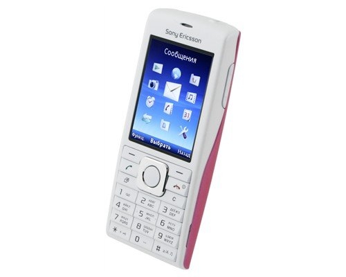 Sony Ericsson J108i Cedar White/Pink