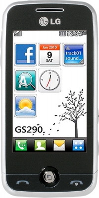 LG GS290 Orange white