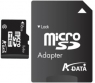 A-Data MicroSD 16GB Class 2 c адаптер