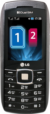 LG GX300 Black DUOS