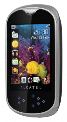 Alcatel Alcatel-OT708 Silver frame